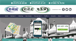 Desktop Screenshot of brightontaxis.com